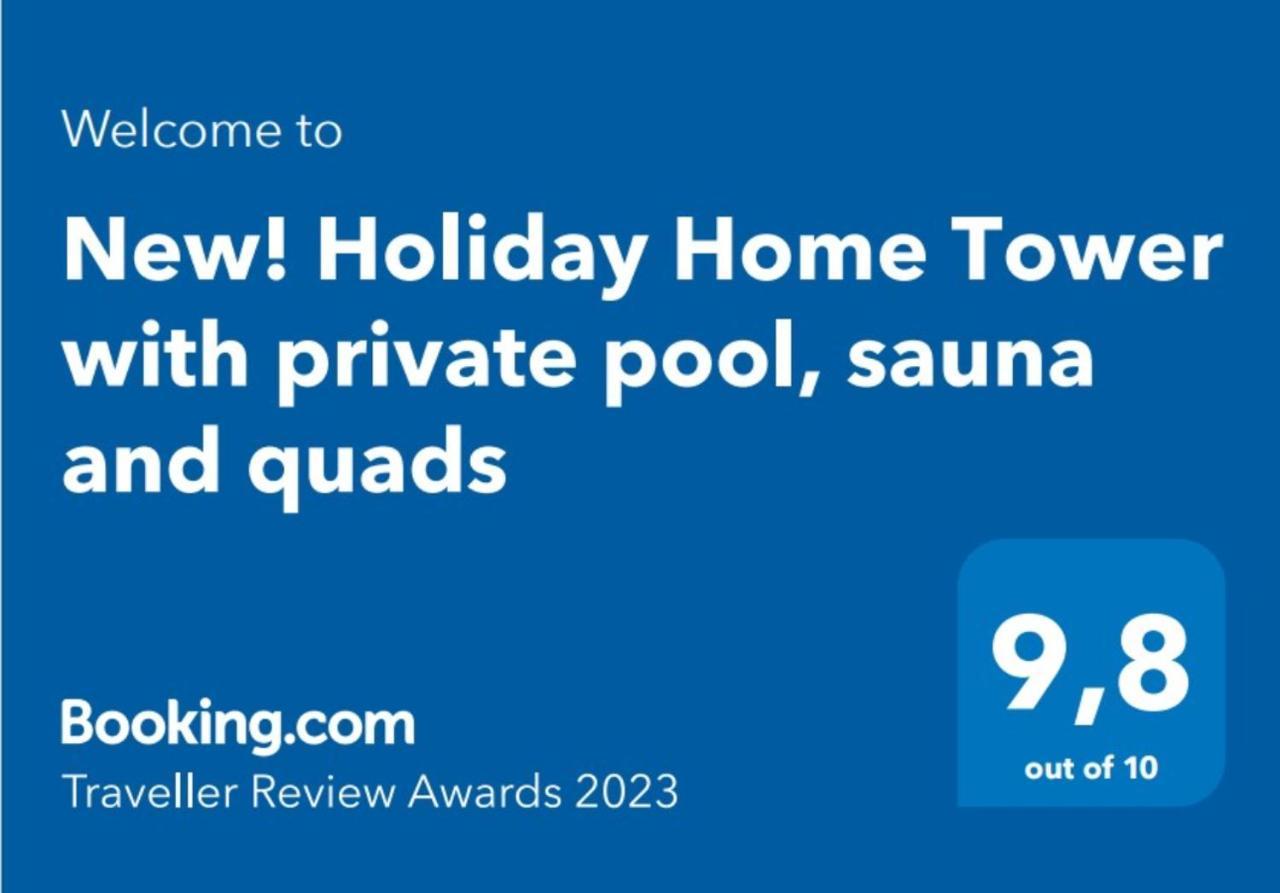 Holiday Home Tower With Private Pool, Sauna And Quads Smilcic 外观 照片